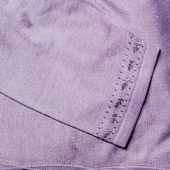 VTG Field Manor Silk Blend Cardigan Size L Color lavender 💜 - Picture 5 of 15